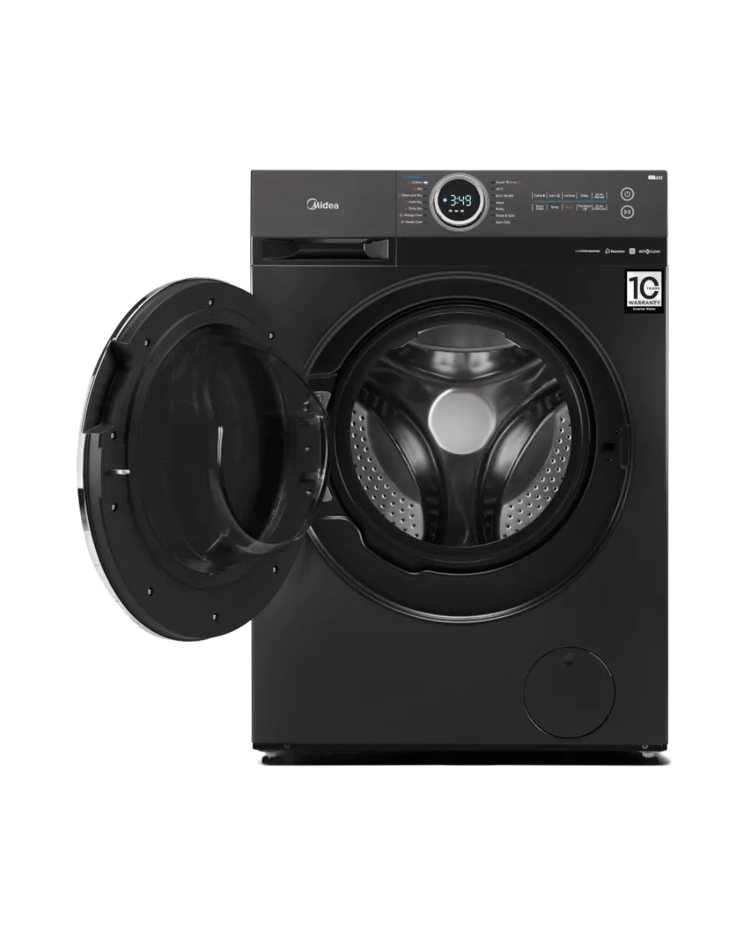 Midea 12/8kg Front Load Washing Machine -MF200D120WB/T