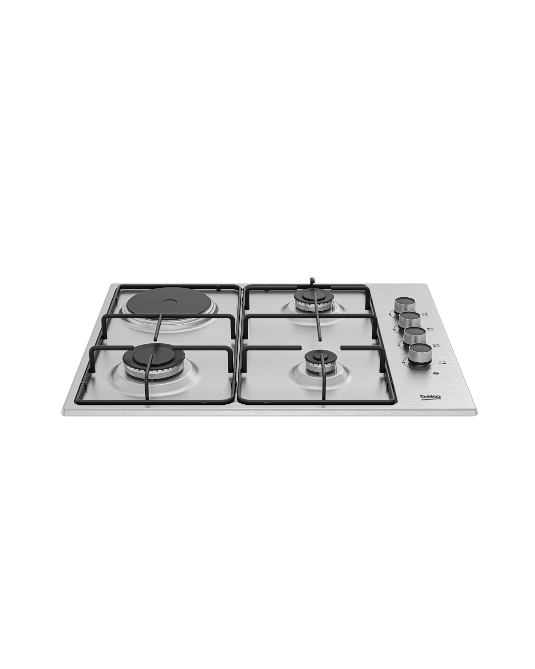 Beko HIGM64123SX 61cm Dual-fuel Built-In Hob
