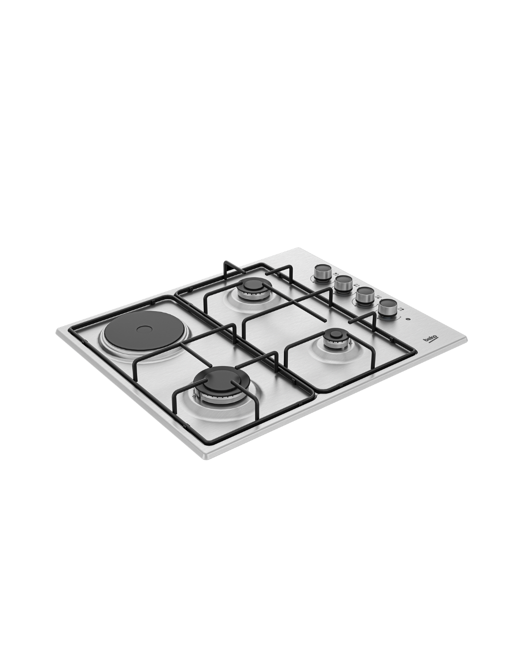 Beko HIGM64123SX 61cm Dual-fuel Built-In Hob
