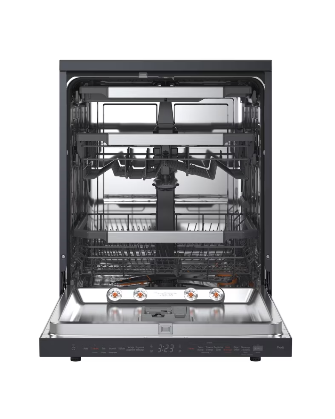 LG 14 Places QuadWash Dishwasher Matte Black with TrueSteam, Heat Dry