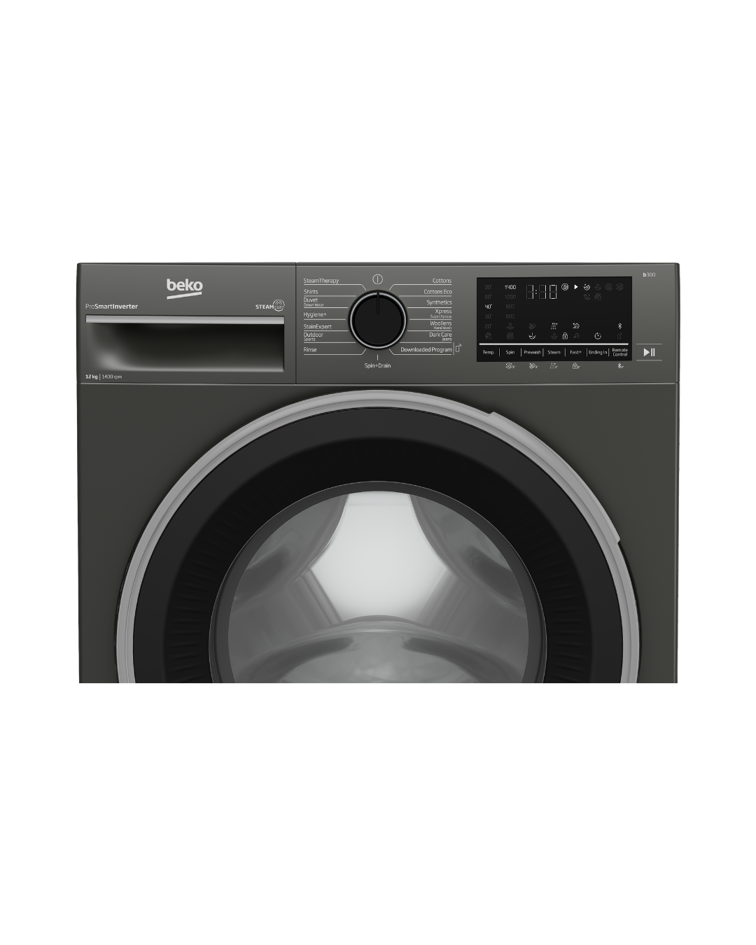 Beko B3WFT51242MG 12kg Front Loading Washing Machine