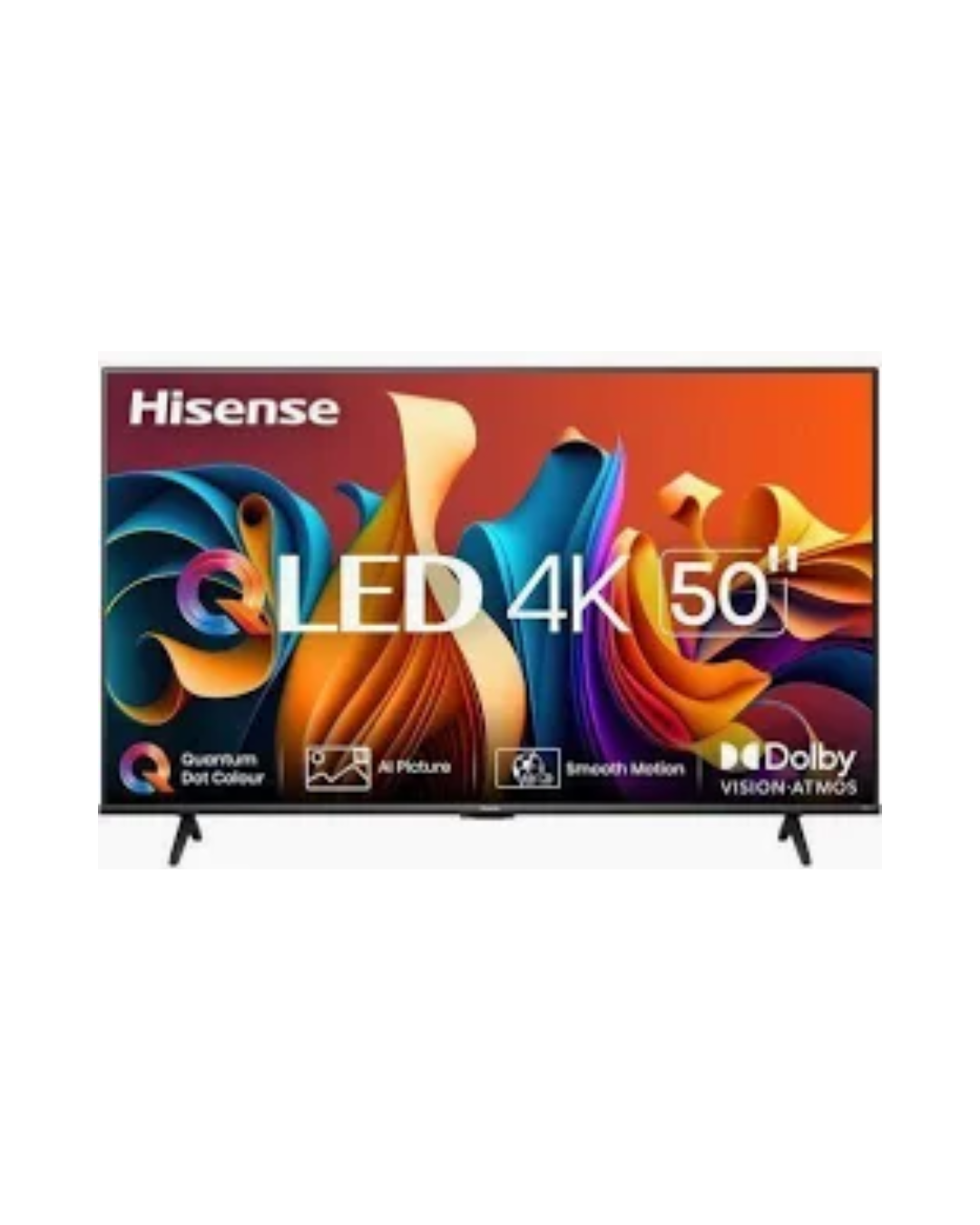 Hisense 50 inch Qled smart 4k Framless (Q6 series)
