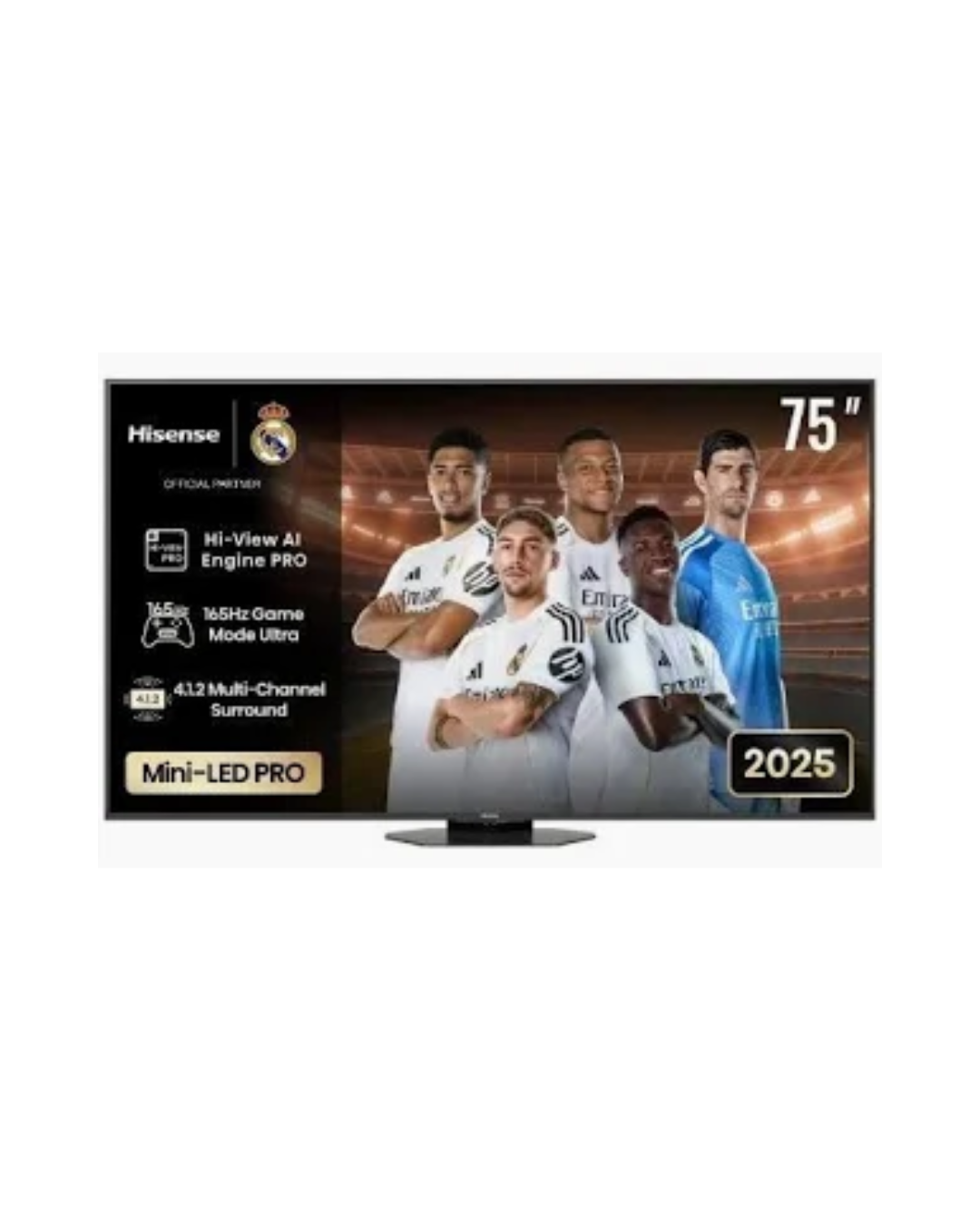 HIsense 75ULED-MINILED (U8 series) AI Engine Pro-165HZ Processor