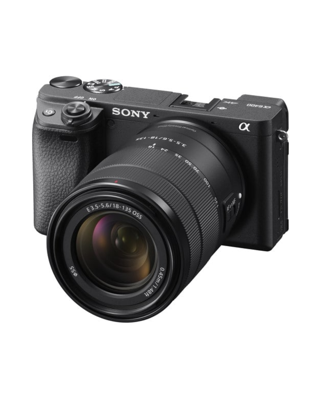 Sony Alpha a6400 Mirrorless Digital Camera with 18-135mm Lens