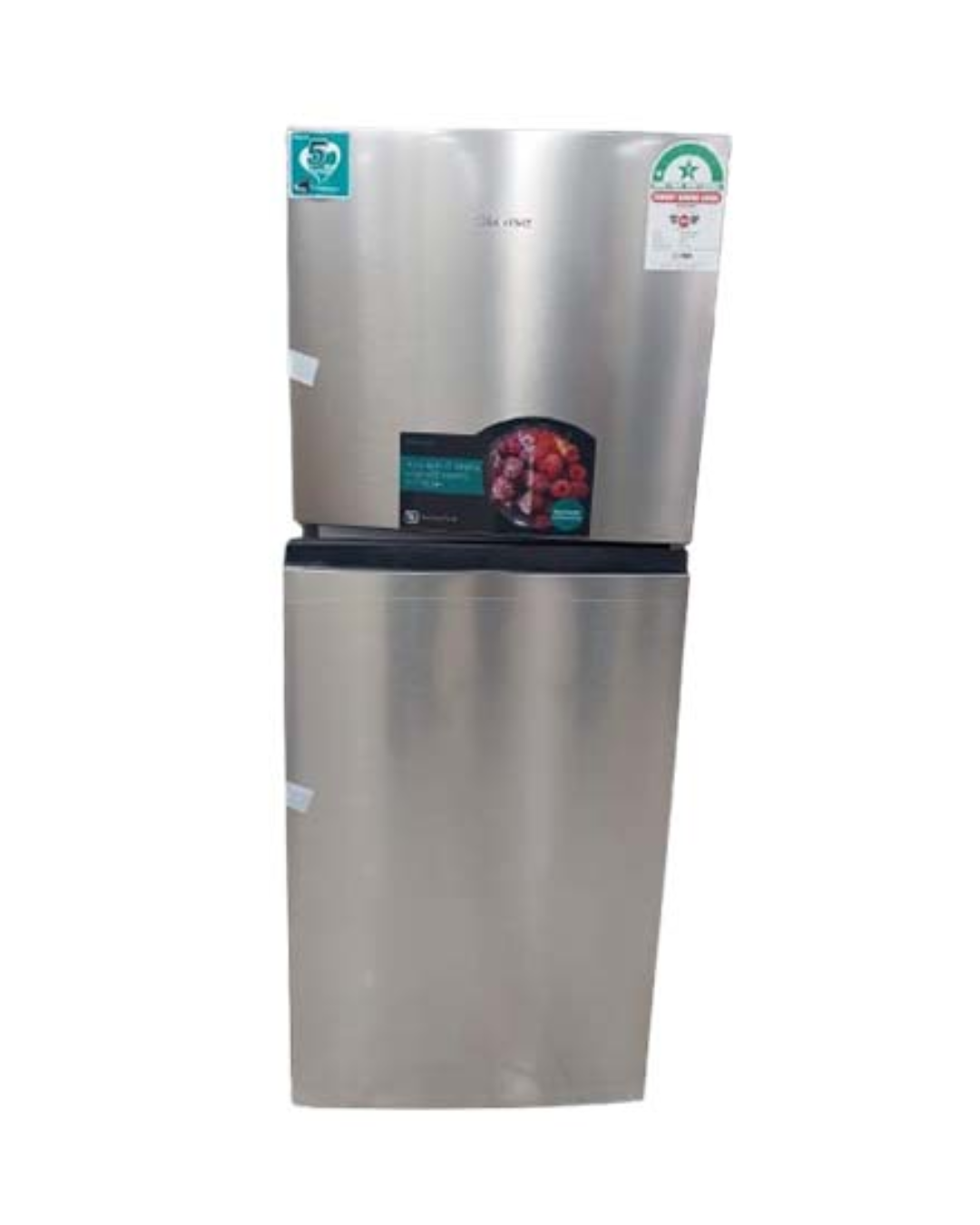 Hisense Fridge Tm Nofrost Capacity 203Liters Silver R600a Gas Recessed Handle