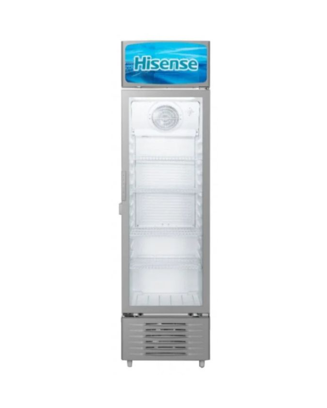 Hisense 222L FL37FC Glass Door with Lock (Small Size)