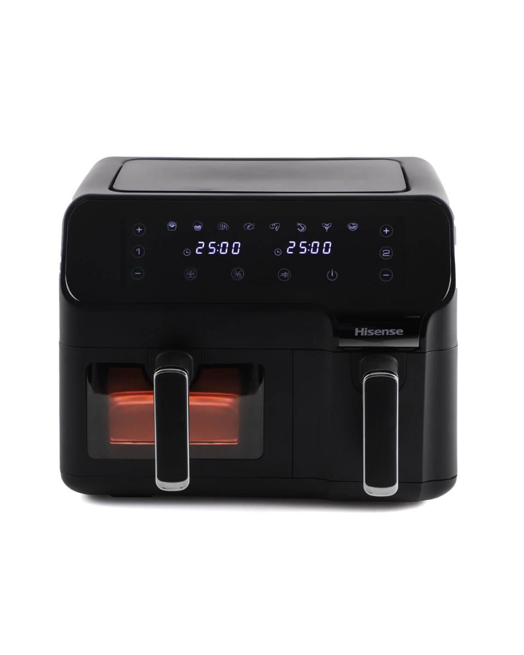 Hisense H09AFBK2S5 Air Fryer Double Basket 8.6L Black