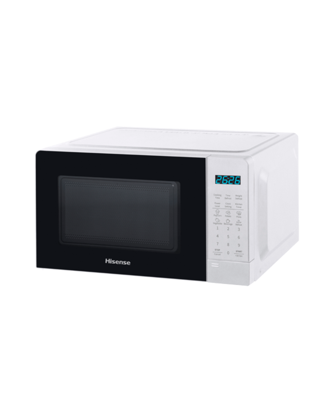 Hisense H20MOMWS11 20L Digital Microwave Oven (White)