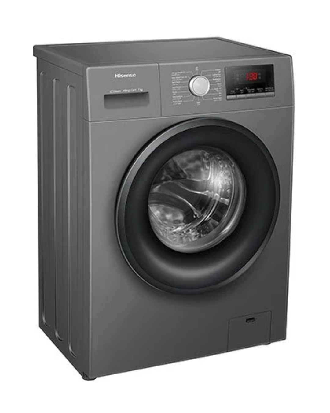 Hisense Front Load Washing Machine 7Kg Grey (WFQP7012EVMT)