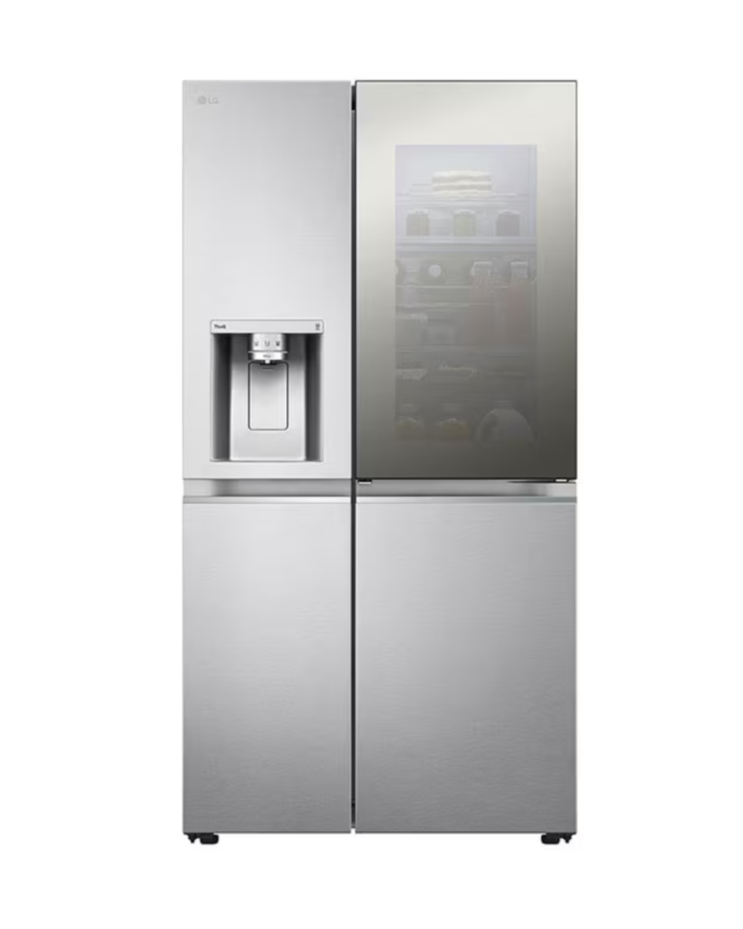 LG 635L InstaView Door-in-Door™ Side-by-Side Refrigerator with UVnano™ (GC-X267MSEW)