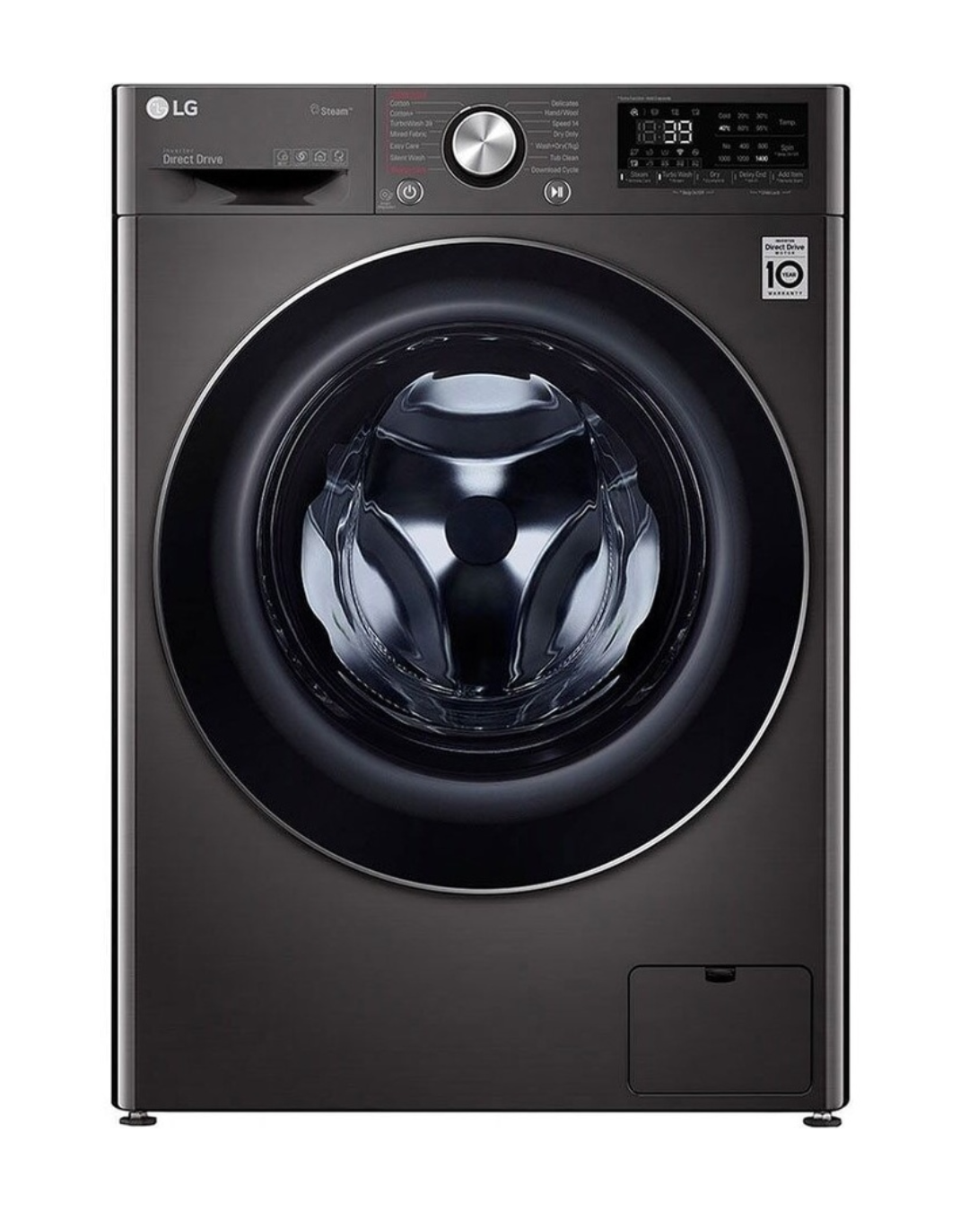 LG F4R5VGG2E Front Load Washer Dryer, 95KG - AI DD Technology, Steam Technology, Wi-Fi ThinQ™