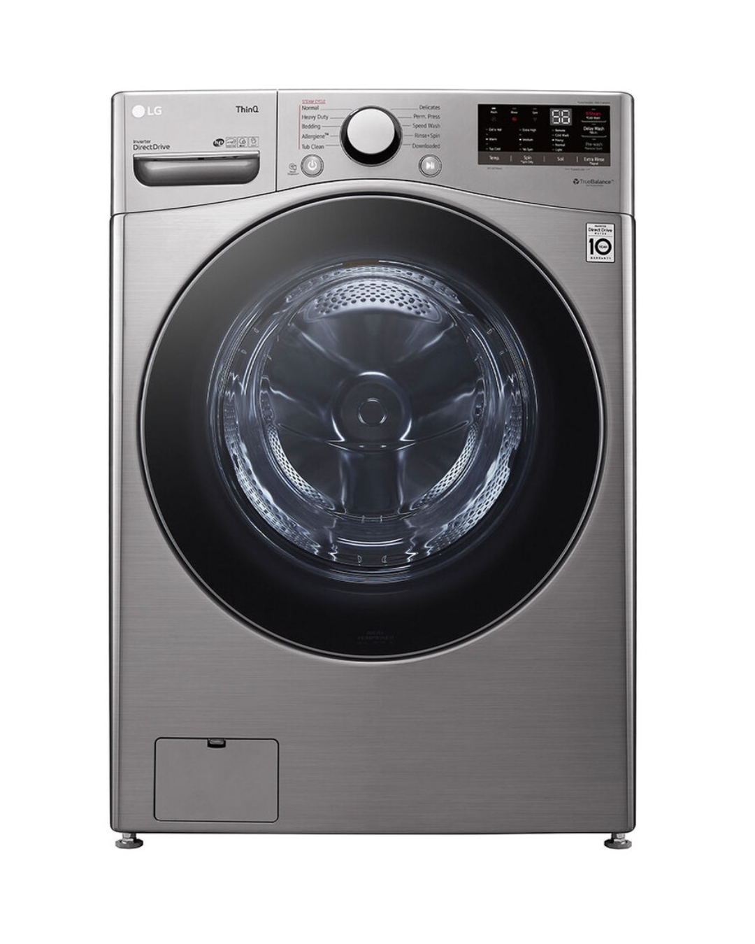 LG F3L2CRV2T Front Load Washer Dryer, 20/12KG -AI DD Technology, Steam Technology, Wi-Fi ThinQ™