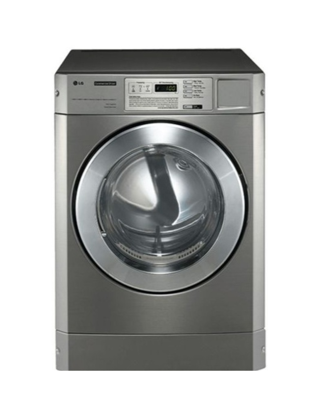 LG FH069FD2MS Commercial Washing Machine, Front Load, 10.5KG, Silver - WIFI Stack