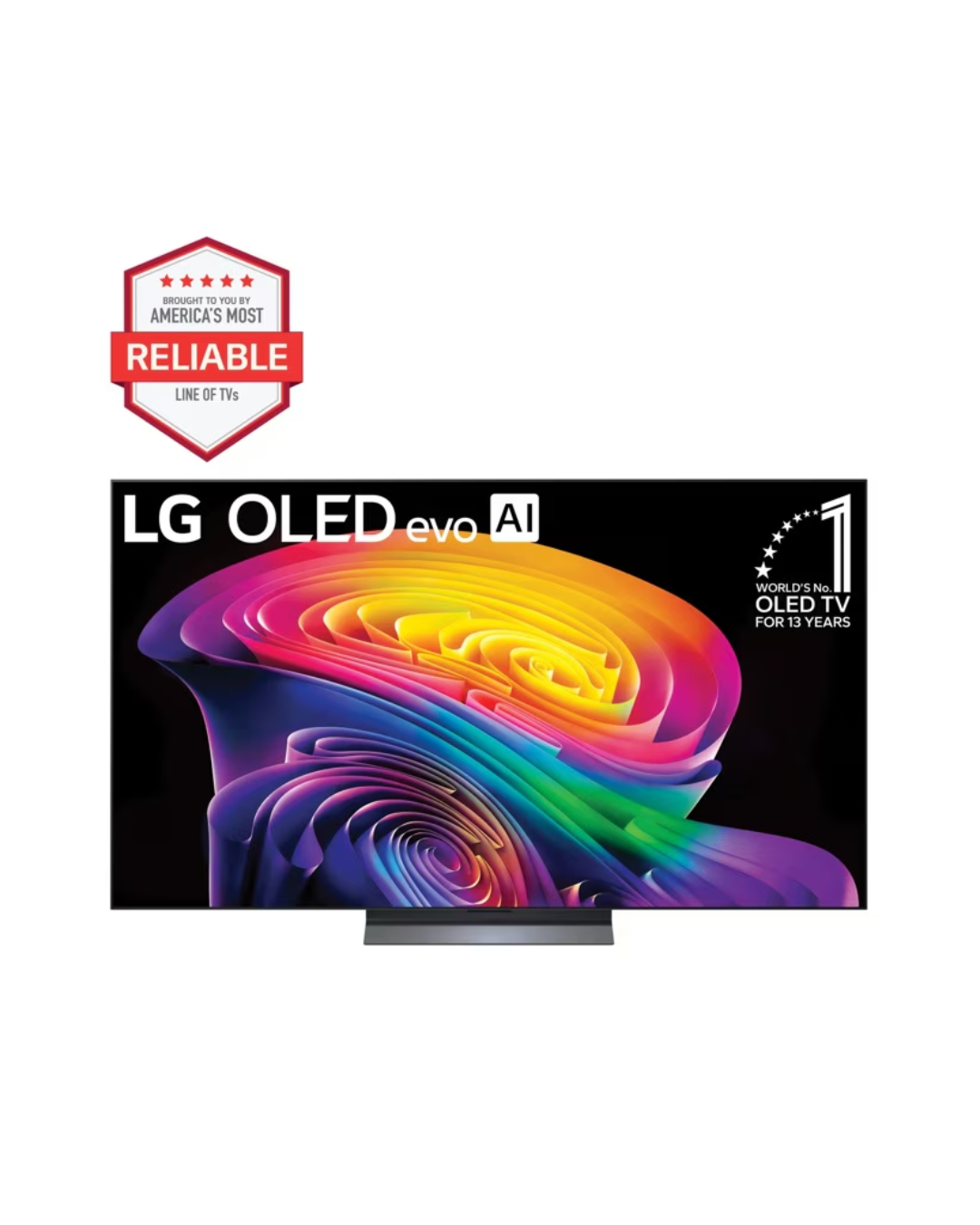 LG 65 Inch OLED65C66LA Evo AI C6 4K Smart TV - WebOS