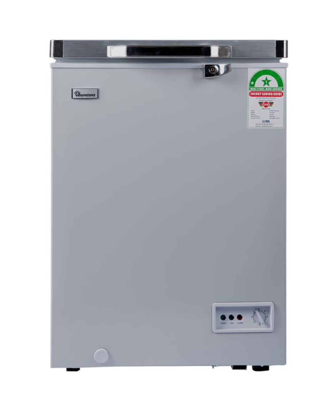 Ramtons 93 LITERS CHEST FREEZER, GREY- CF/229