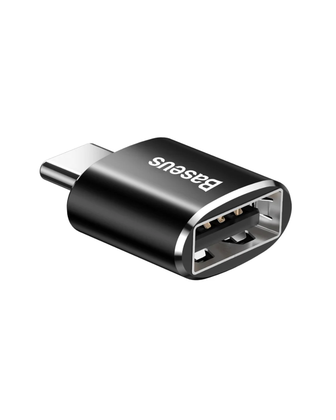 Baseus USB Female To Type-C Male Adapter Converter Black