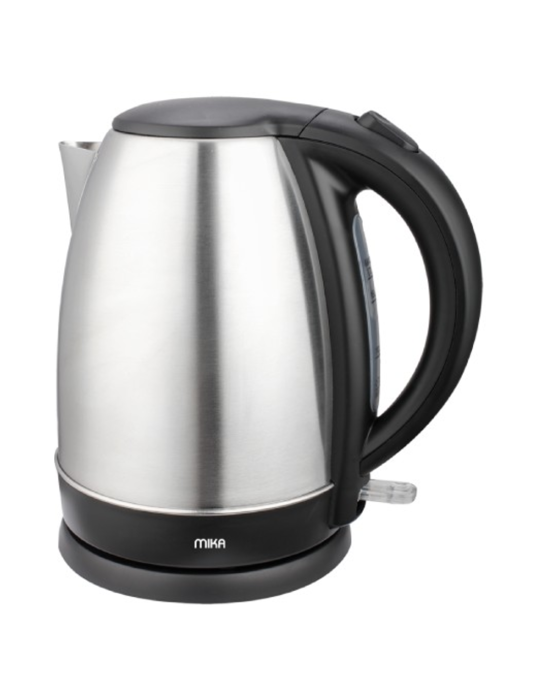 MIKA Kettle, 1.7L, Stainless Steel, 360º Cordless, Concealed Element