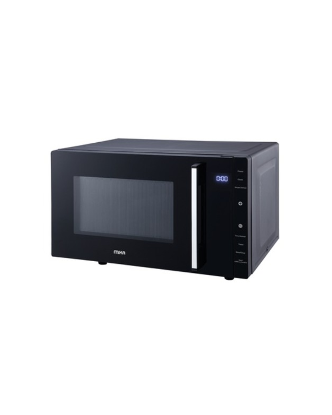 MIKA Microwave Oven, 23L, Digital, Solo, Black