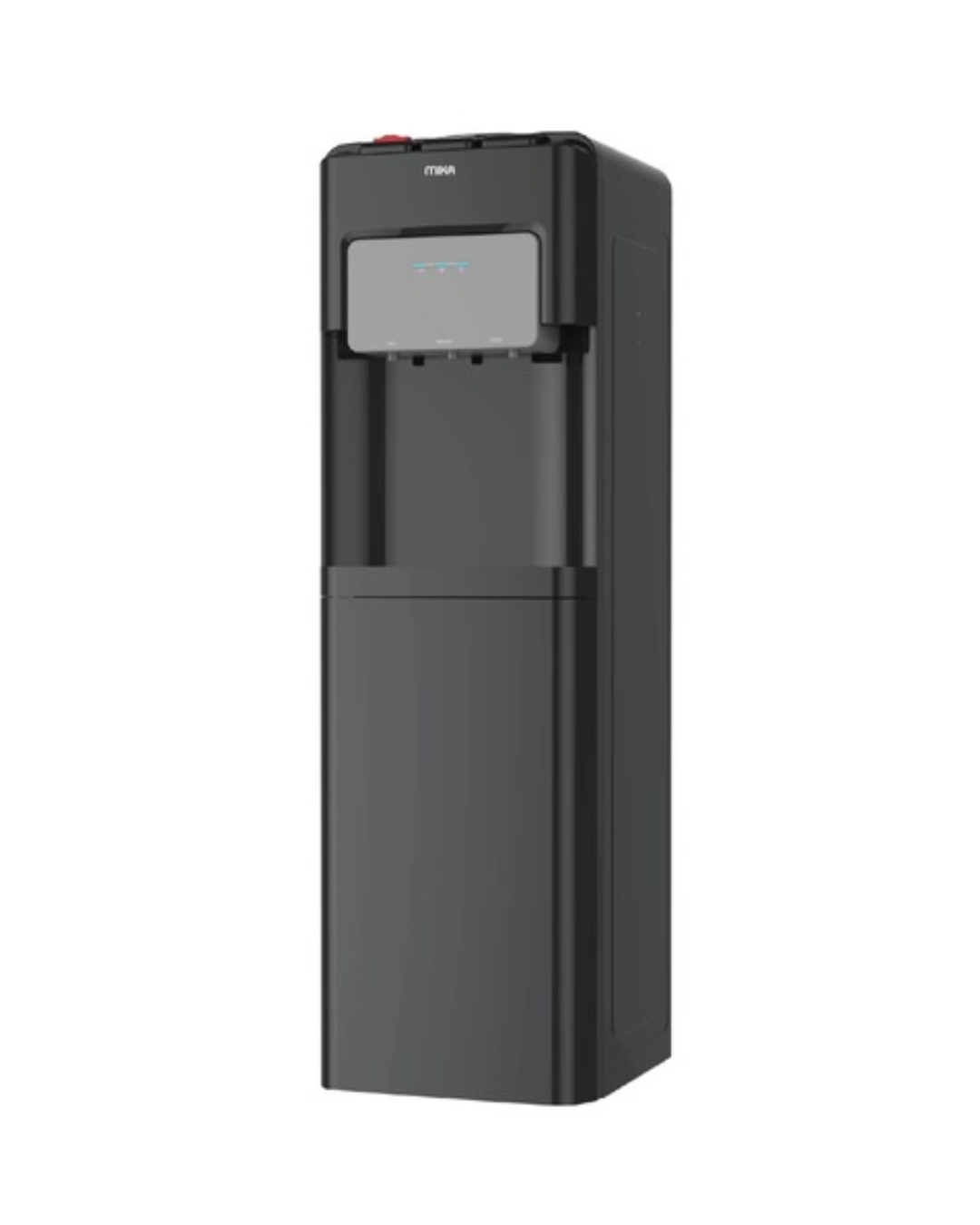 MIKA Water Dispenser, Standing , Hot, Normal & Electric Cooling (3 Taps), with Cabinet, Black & Grey
