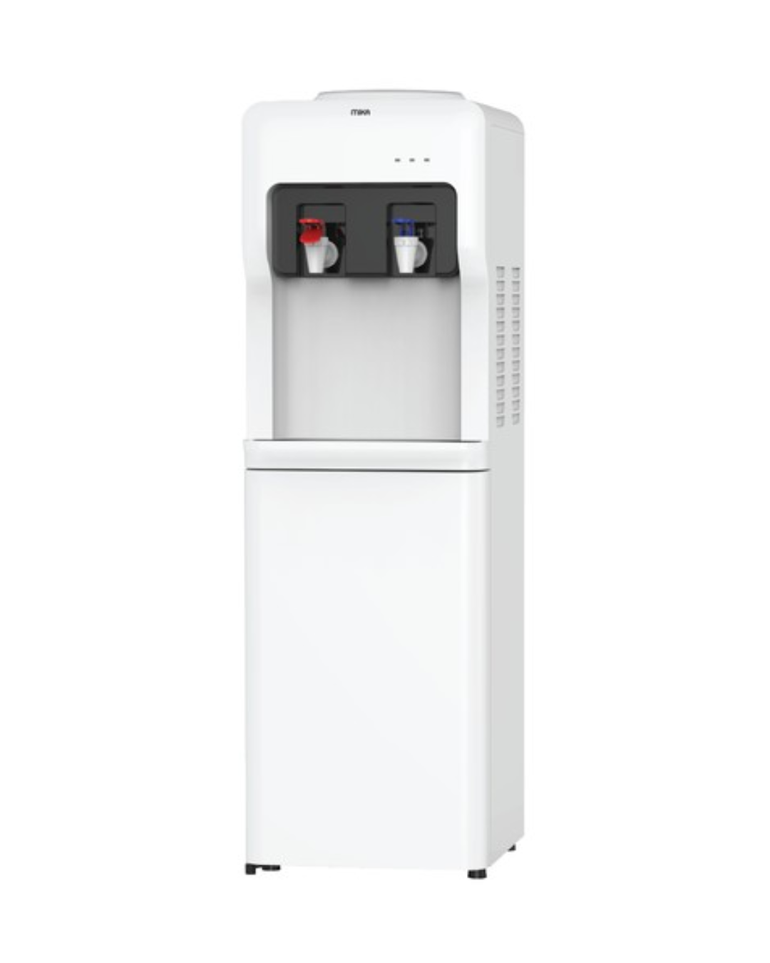 MIKA Water Dispenser, Standing , Hot & Normal with Cabinet, White