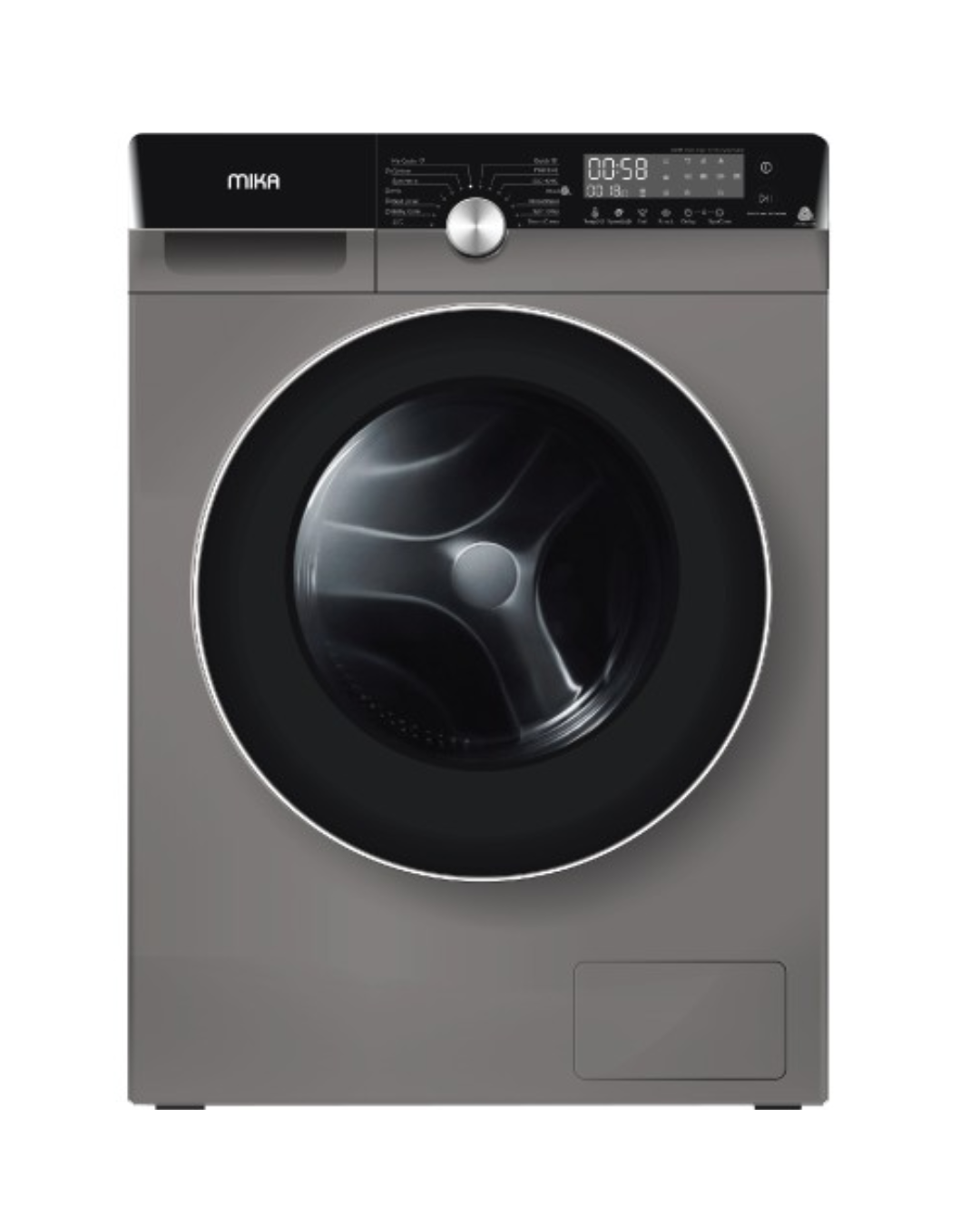 MIKA Washing Machine, 10/7Kg, INVERTER Motor, Front Load Combo (Wash & Dry)