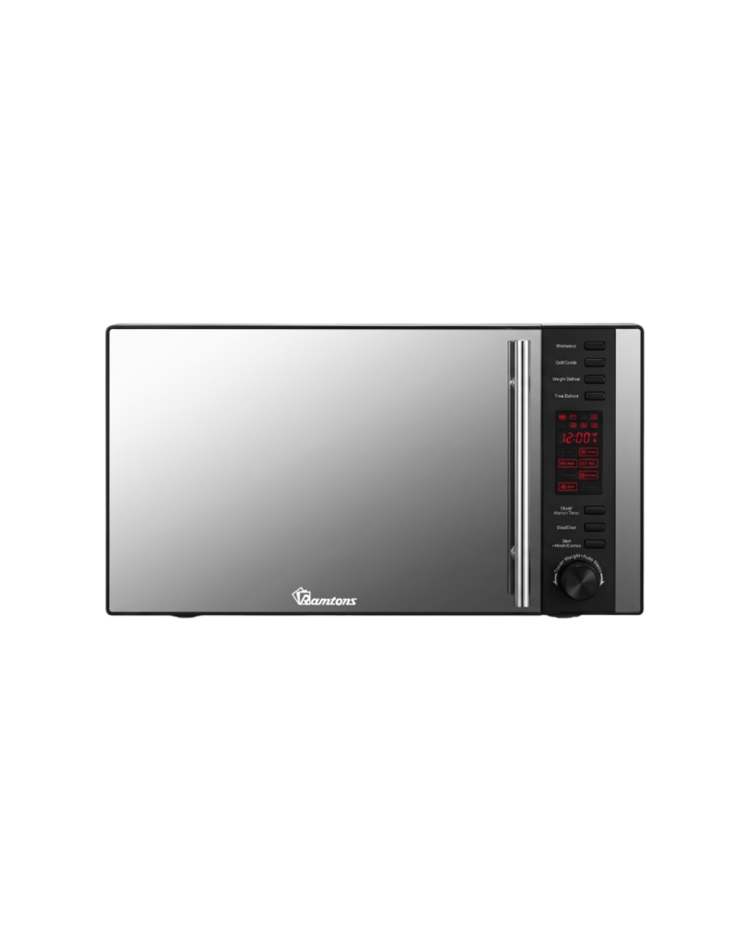 Ramtons 25 LITERS MICROWAVE+GRILL BLACK- RM/326