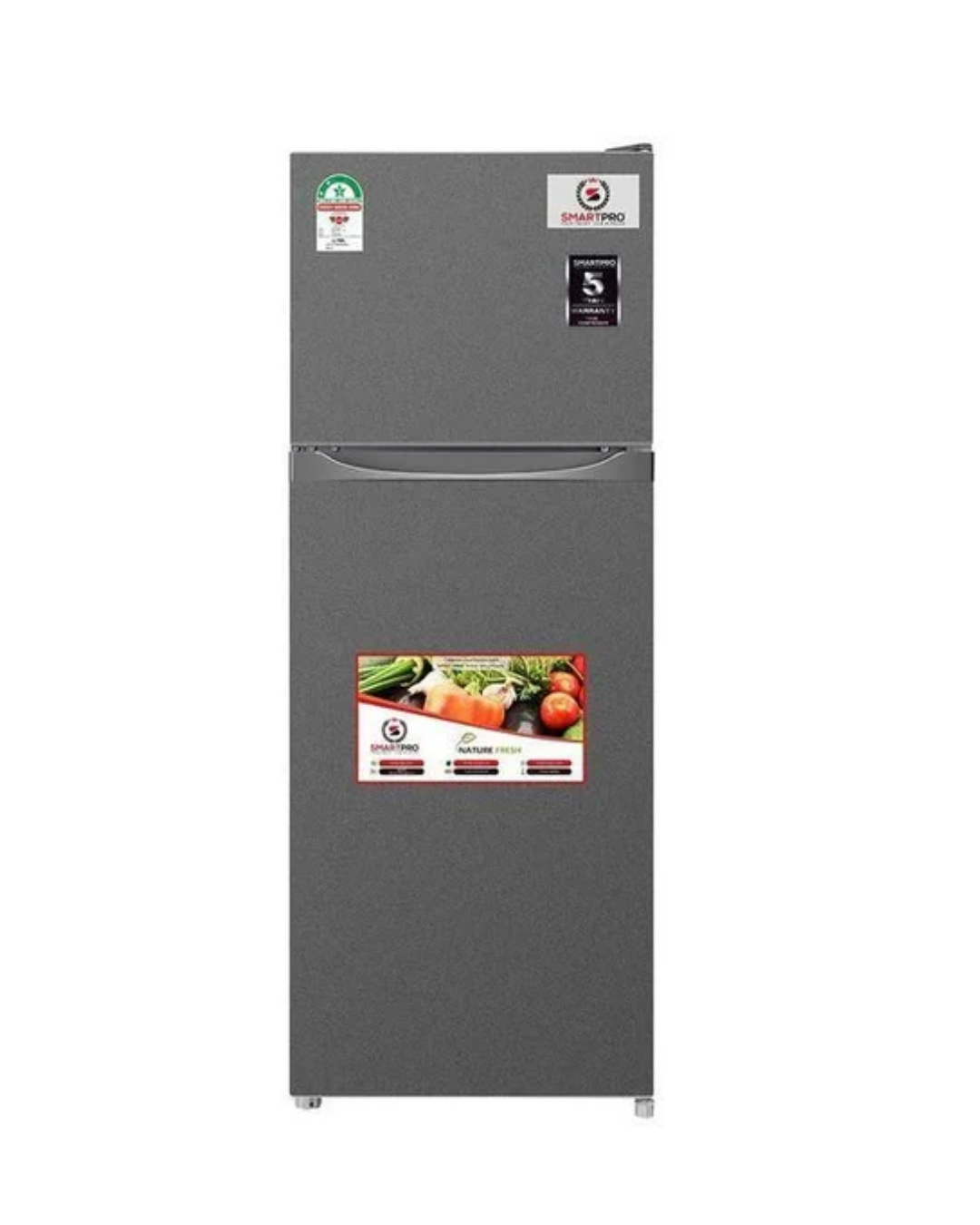 SmartPro SFR-175DT-I 138L Double Door Refrigerator