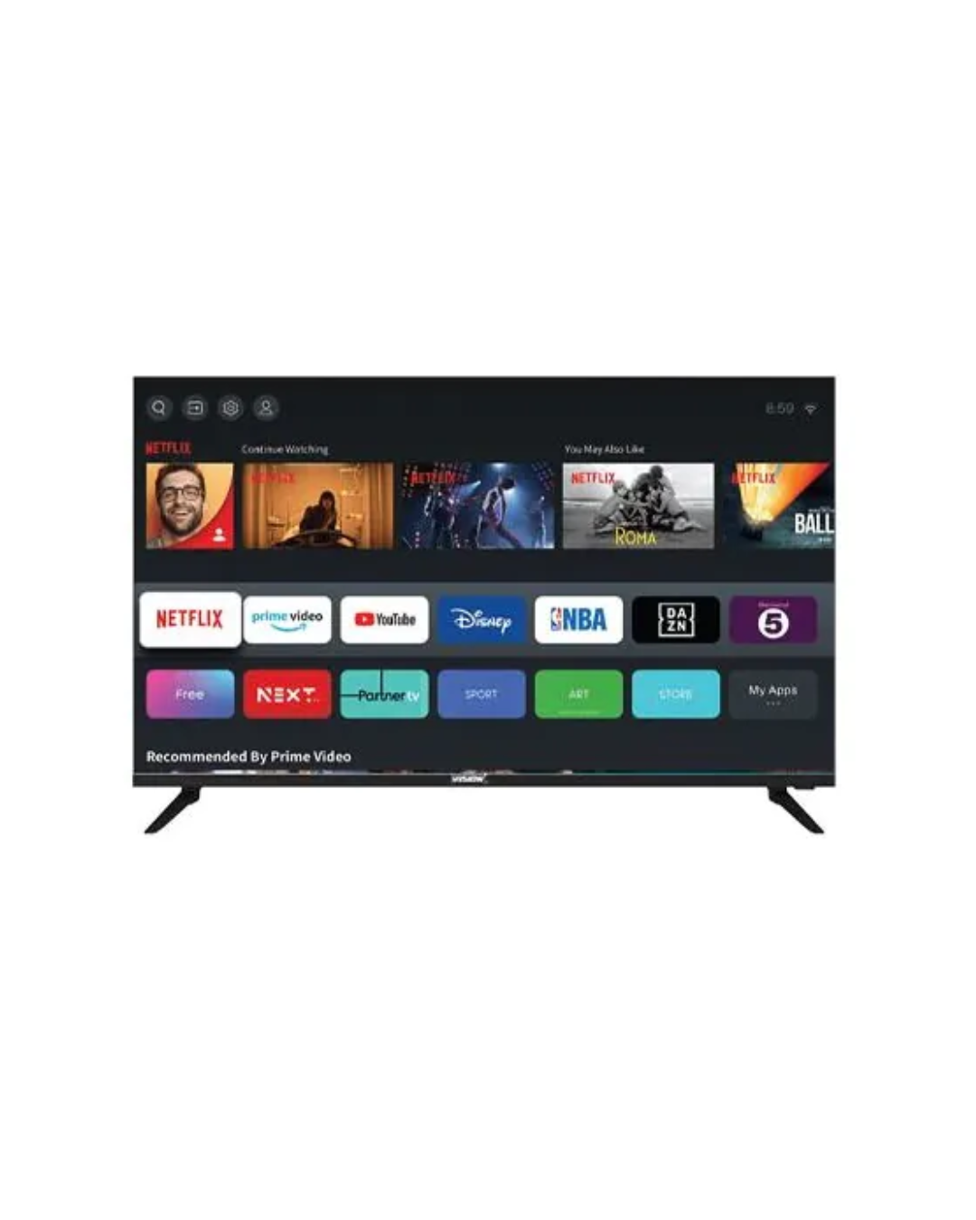 Vision Plus 75 Inch 4K UHD Smart TV
