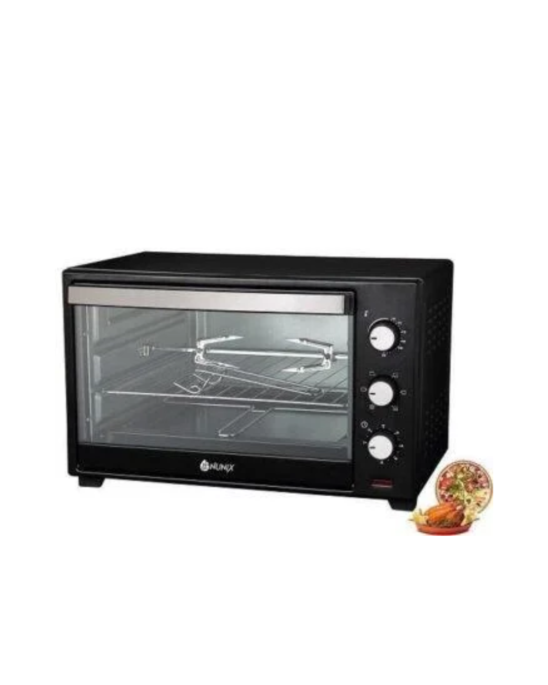 Nunix 20L Electric Rotisserie Oven