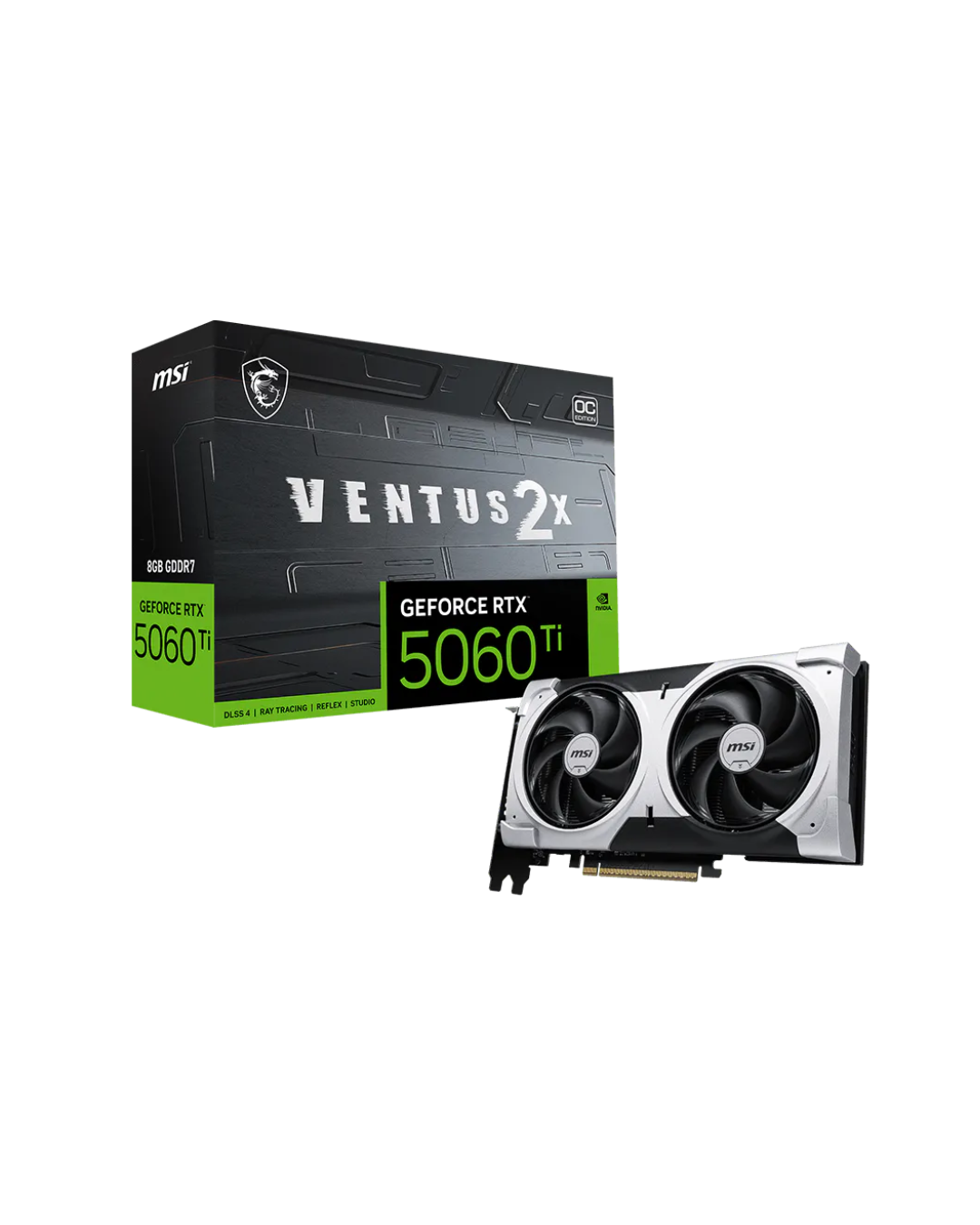 GeForce RTX 5060 Ti 8G VENTUS 2X OC PLUS