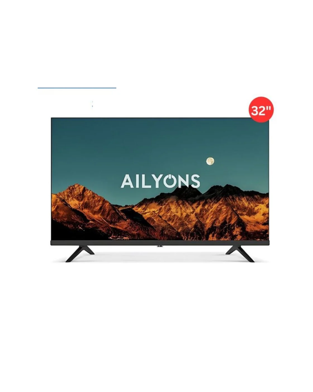 AILYONS 32 inch Digital TV FHD Frameless