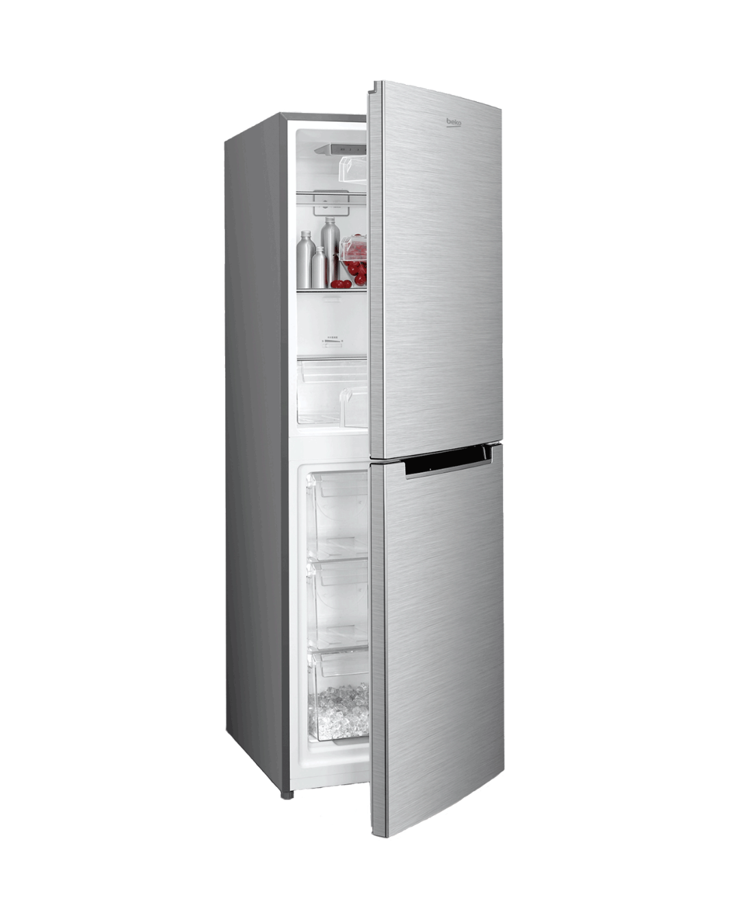 Beko BAD530UKKE 253L No Frost Bottom Load Freezer Refrigerator