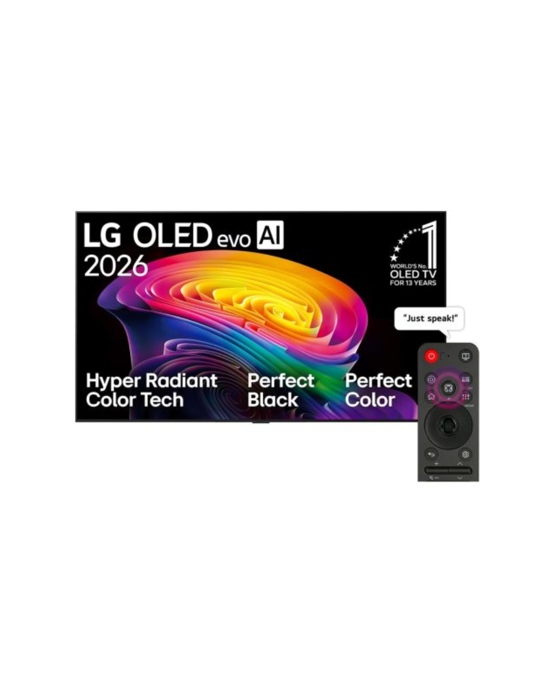 LG 55 inch LG OLED evo AI C6 4K Smart TV 2026