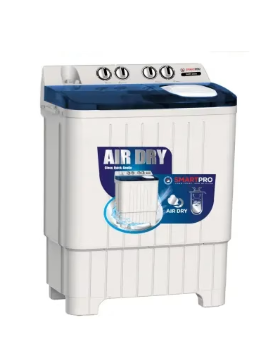 Smartpro 8kgs Twin Tub Washing Machine