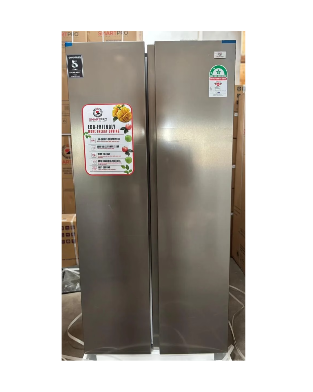 SMARTPRO 450L SIDE BY SIDE REFRIGERATOR
